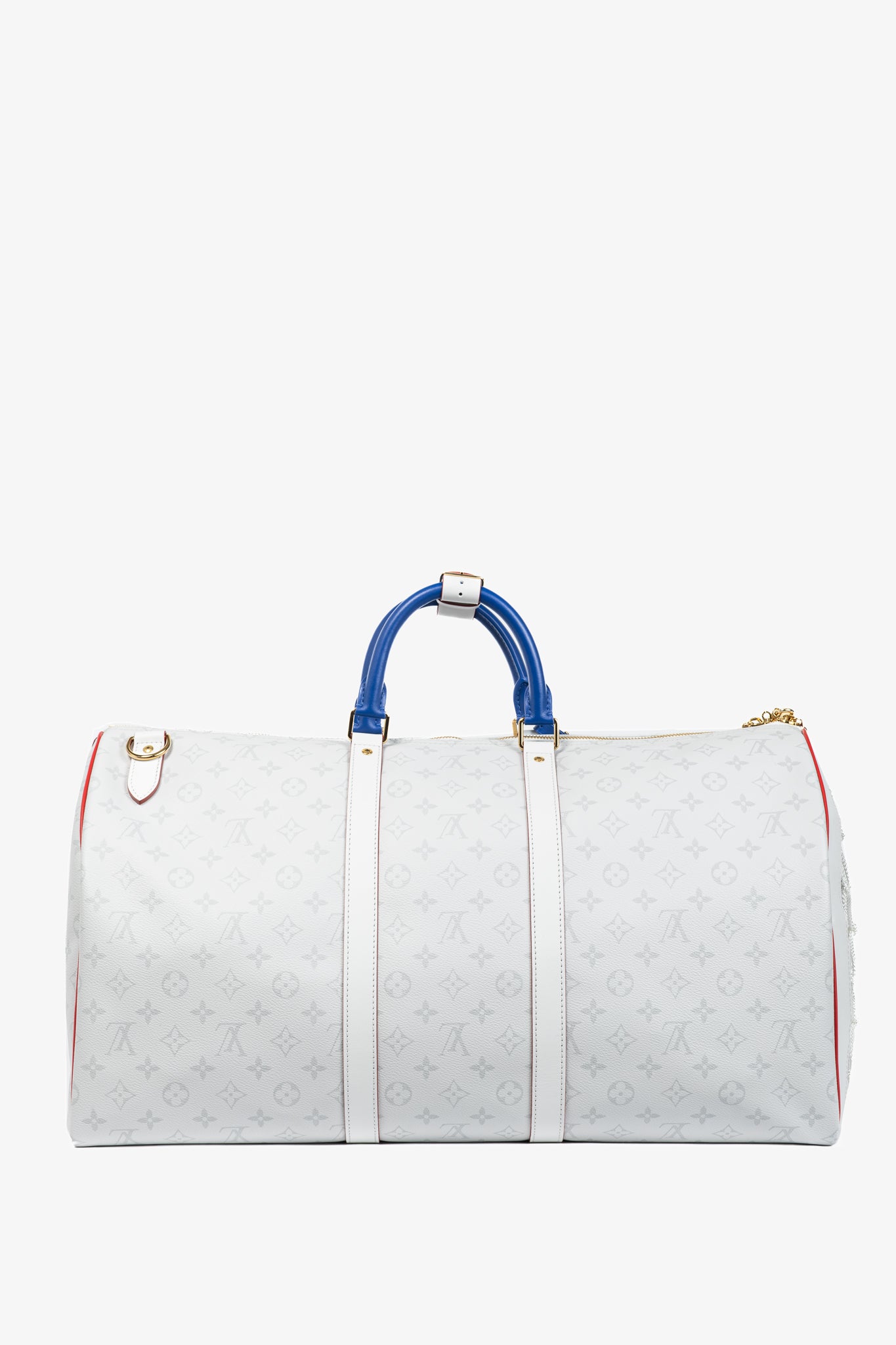 Louis Vuitton x NBA Keepall 55 Bandouliere Basketball Antarctica Monogram Duffle