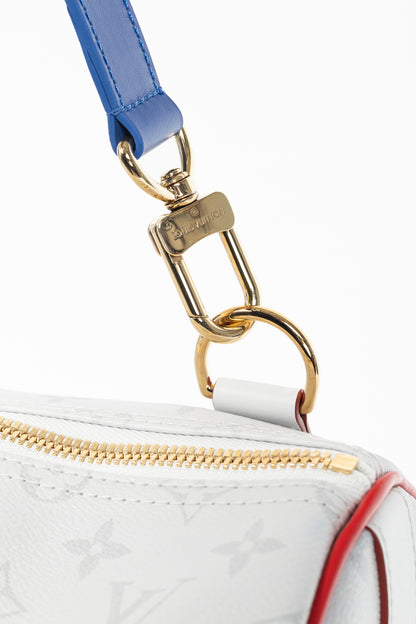 Louis Vuitton x NBA Keepall 55 Bandouliere Basketball Antarctica Monogram Duffle