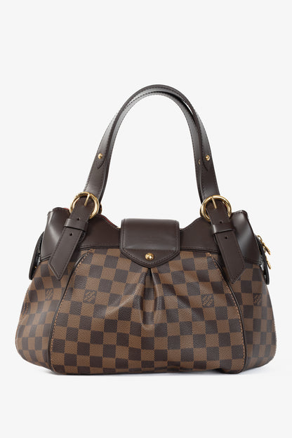 Louis Vuitton Sistina PM Damier Ebene Canvas Handbag