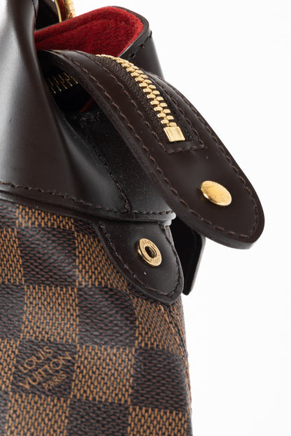 Louis Vuitton Sistina PM Damier Ebene Canvas Handbag