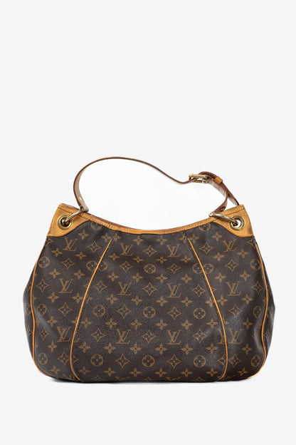 Louis Vuitton Galliera PM Monogram Canvas & Leather-Trim Hobo