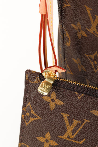 Louis Vuitton Brown Monogram "T" My LV Stripe Heritage Neverfull GM