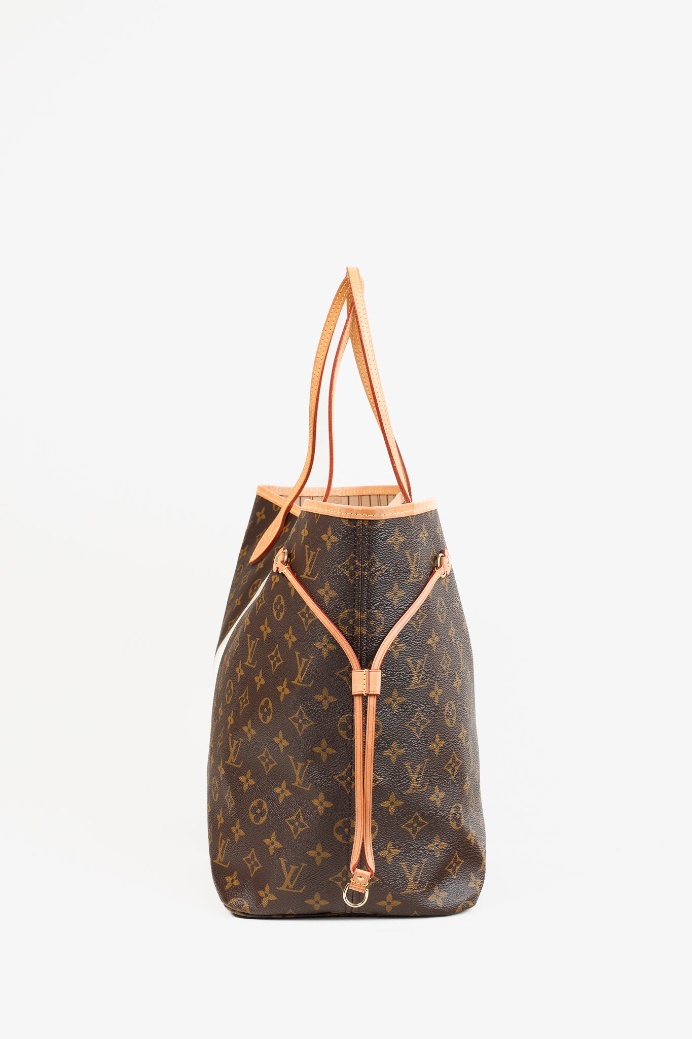 Louis Vuitton Brown Monogram "T" My LV Stripe Heritage Neverfull GM