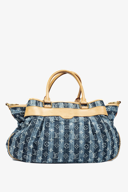 Louis Vuitton Cabas Raye GM Monogram Denim Cruise Shoulder Bag