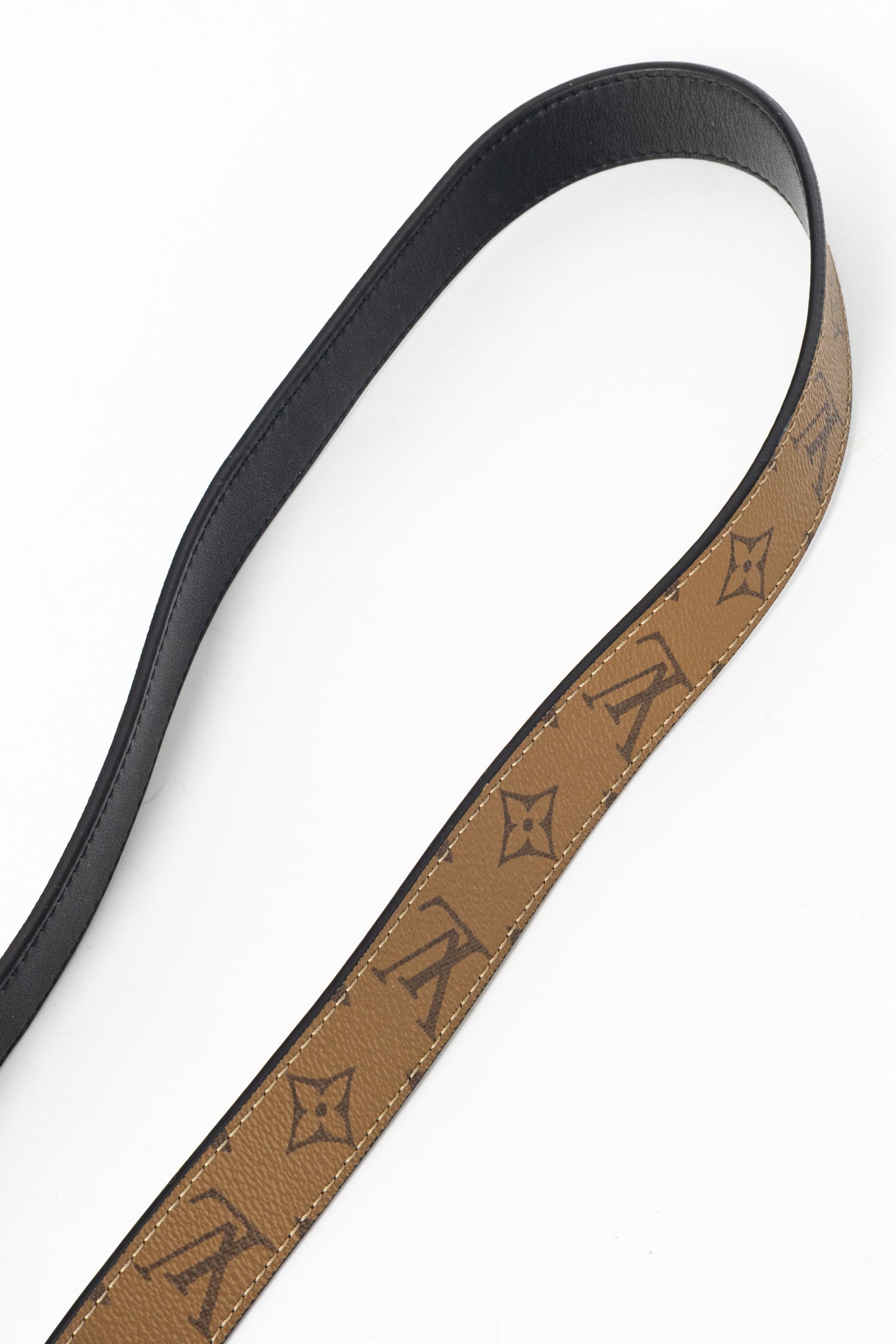 Louis Vuitton Monogram Reverse Canvas & Leather Bandouliere Bag Strap