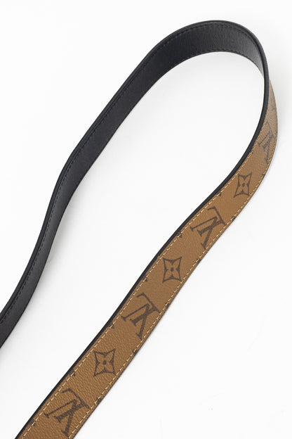 Louis Vuitton Monogram Reverse Canvas & Leather Bandouliere Bag Strap