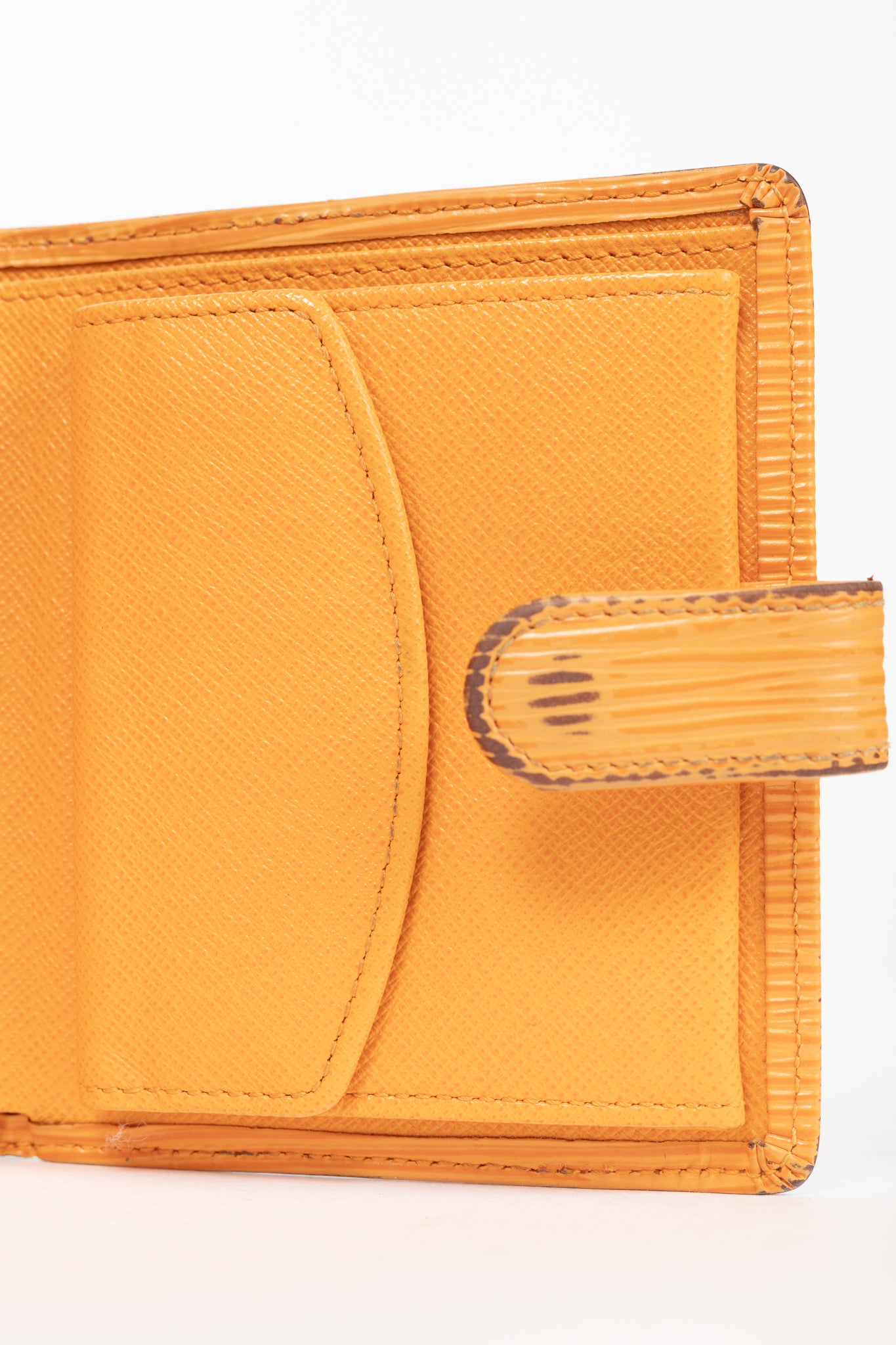 Louis Vuitton Mandarin Epi Leather Porte-Billets Compact Wallet