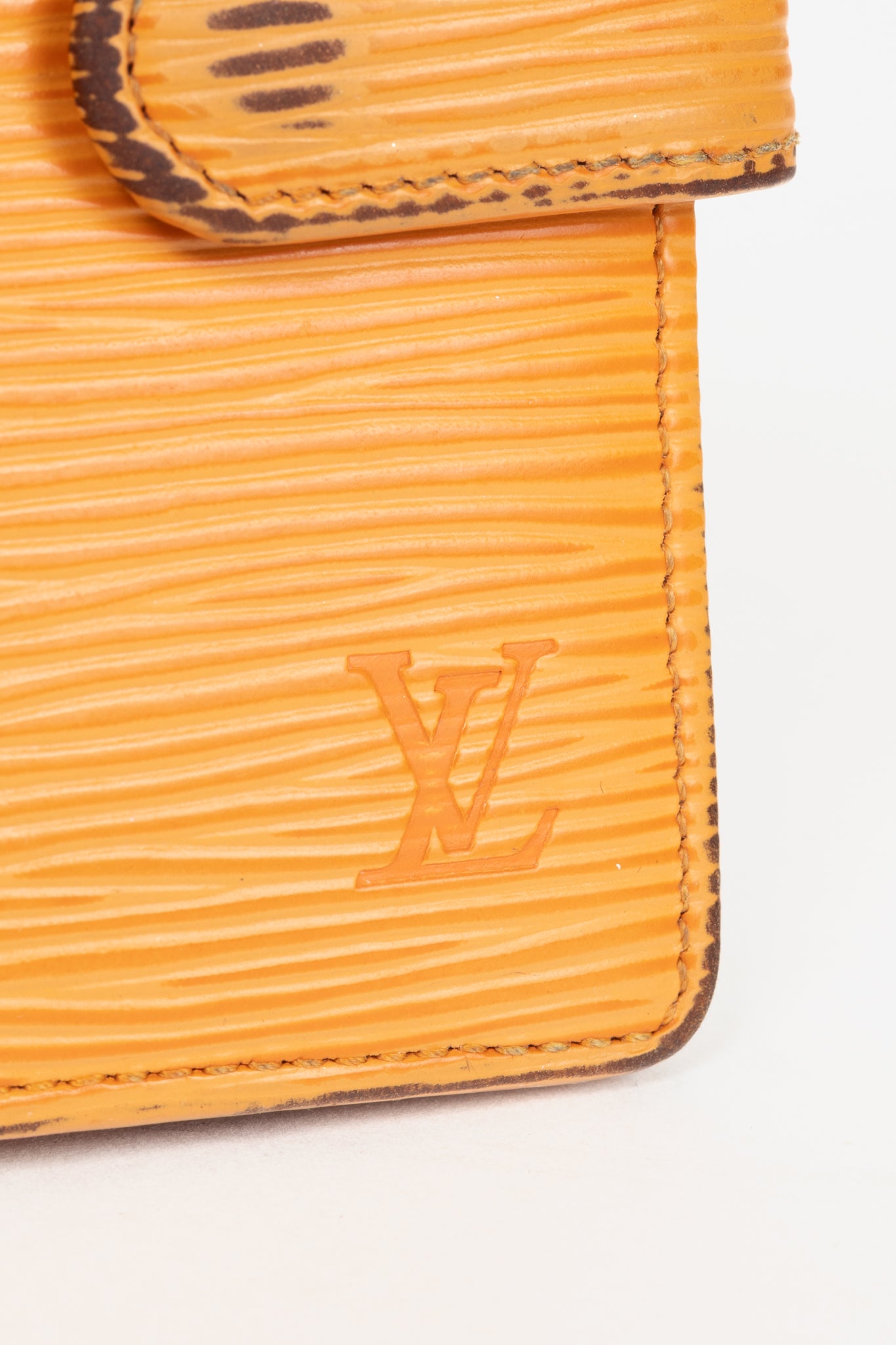 Louis Vuitton Mandarin Epi Leather Porte-Billets Compact Wallet