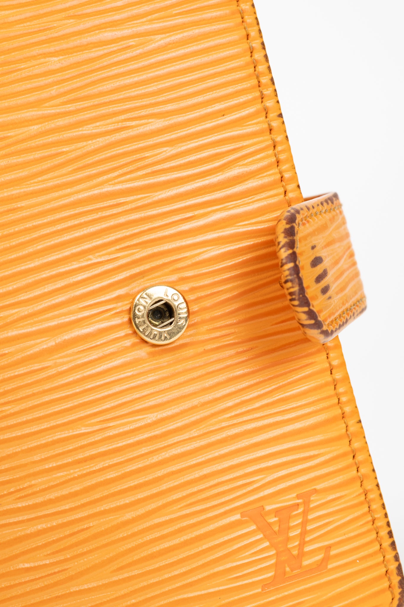 Louis Vuitton Mandarin Epi Leather Porte-Billets Compact Wallet