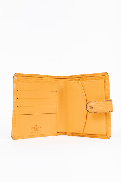 Louis Vuitton Mandarin Epi Leather Porte-Billets Compact Wallet