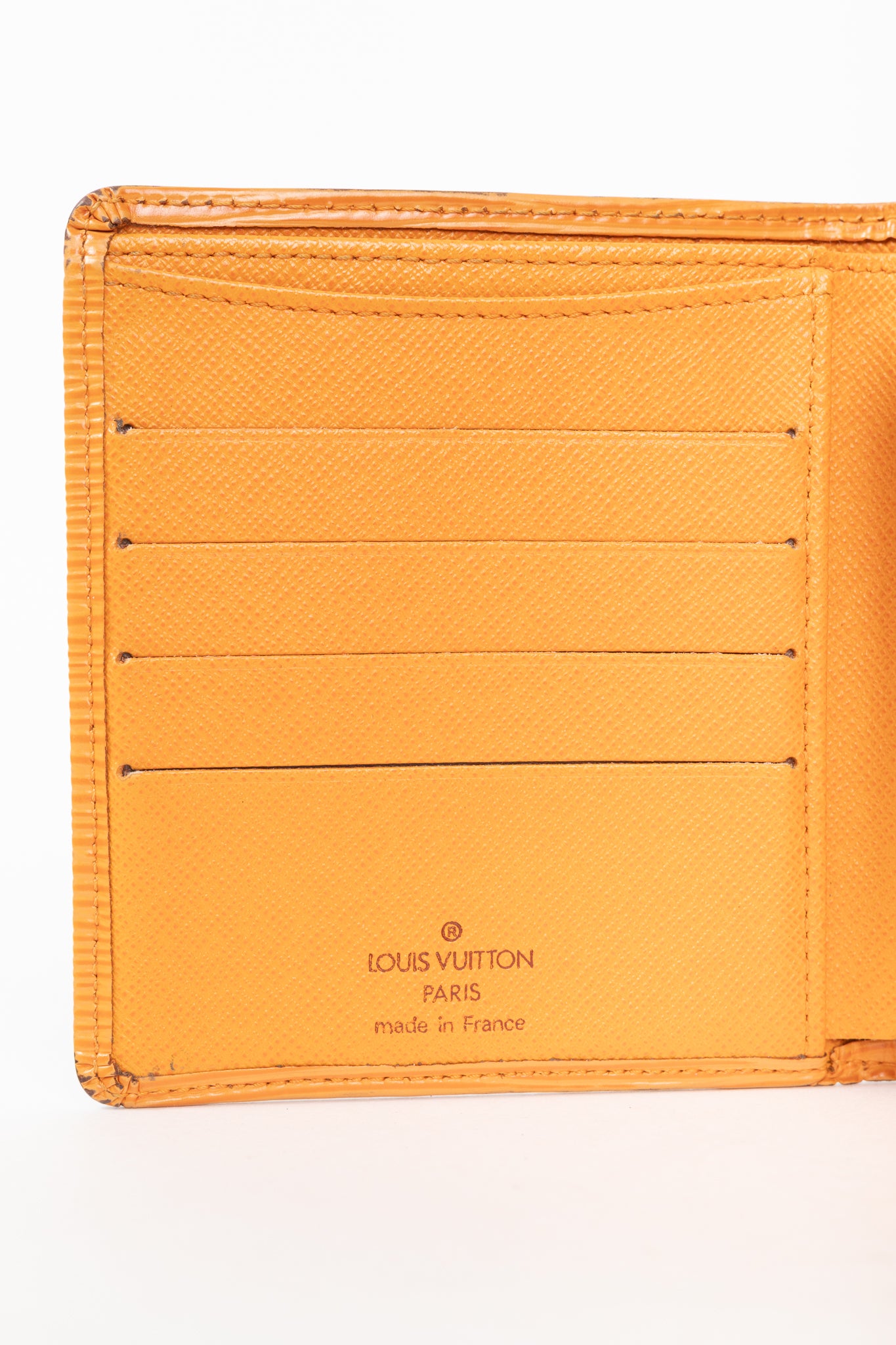 Louis Vuitton Mandarin Epi Leather Porte-Billets Compact Wallet