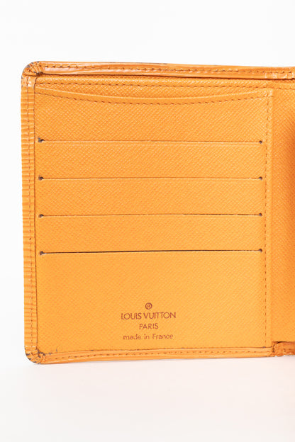 Louis Vuitton Mandarin Epi Leather Porte-Billets Compact Wallet
