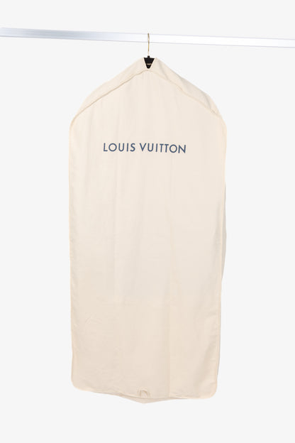 Louis Vuitton AW/14 Runway Black Calfskin Leather Snap Coat