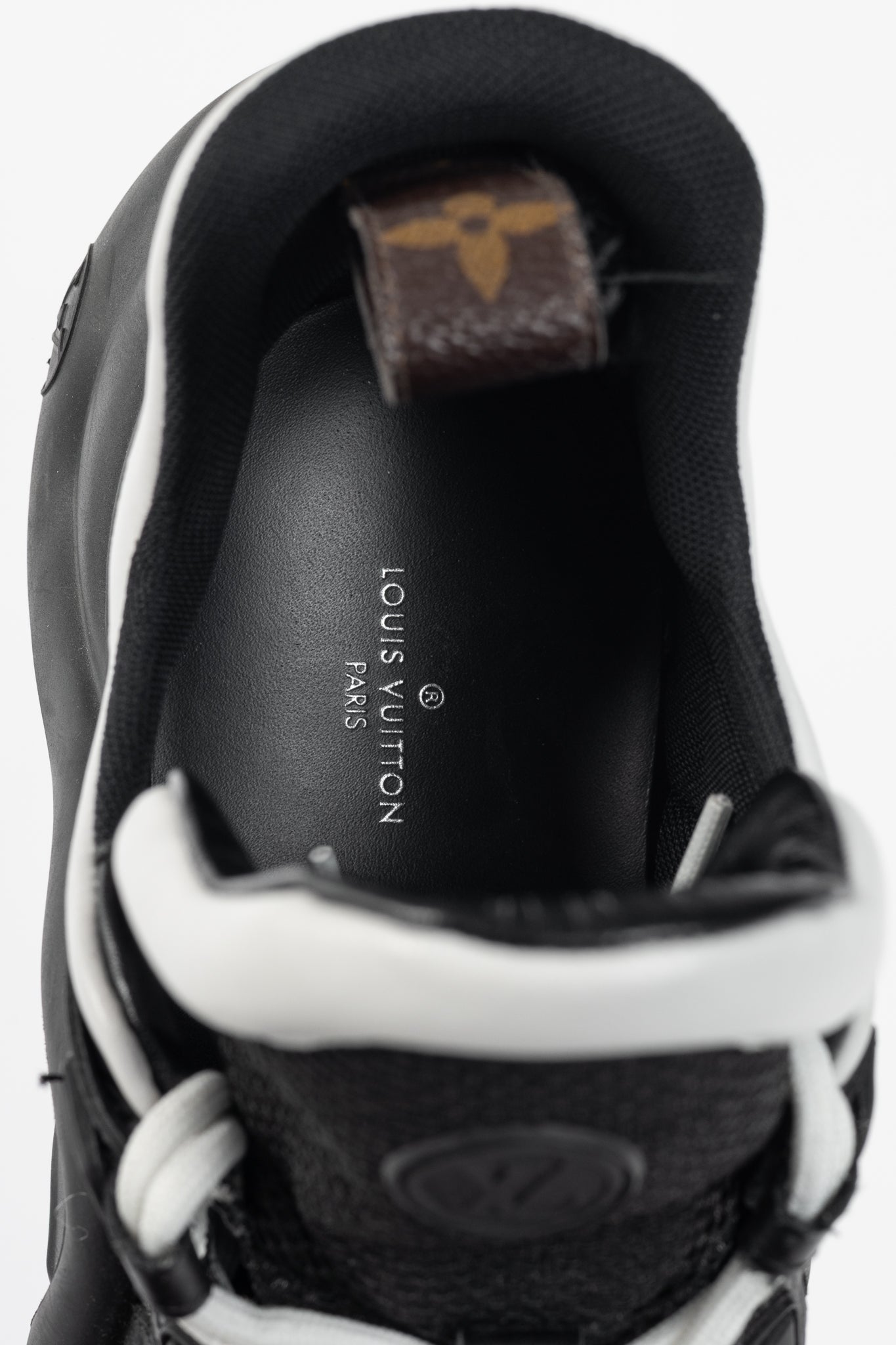 Louis Vuitton Archlight Black & White Chunky Lace-Up Sneakers