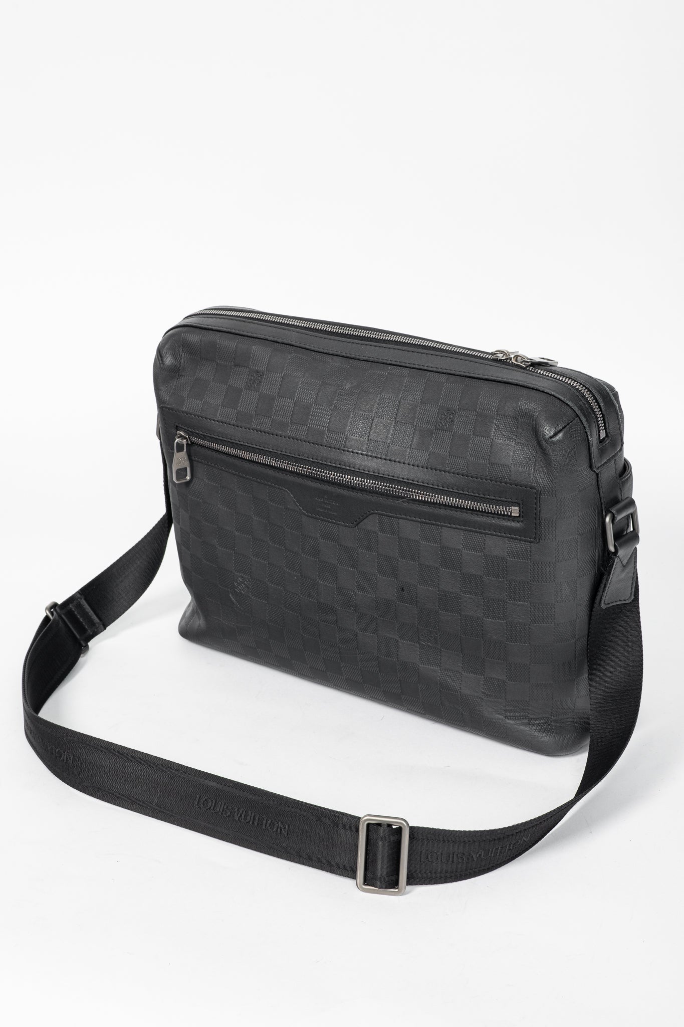 Louis Vuitton Calypso MM Onyx Damier Infini Laptop Bag