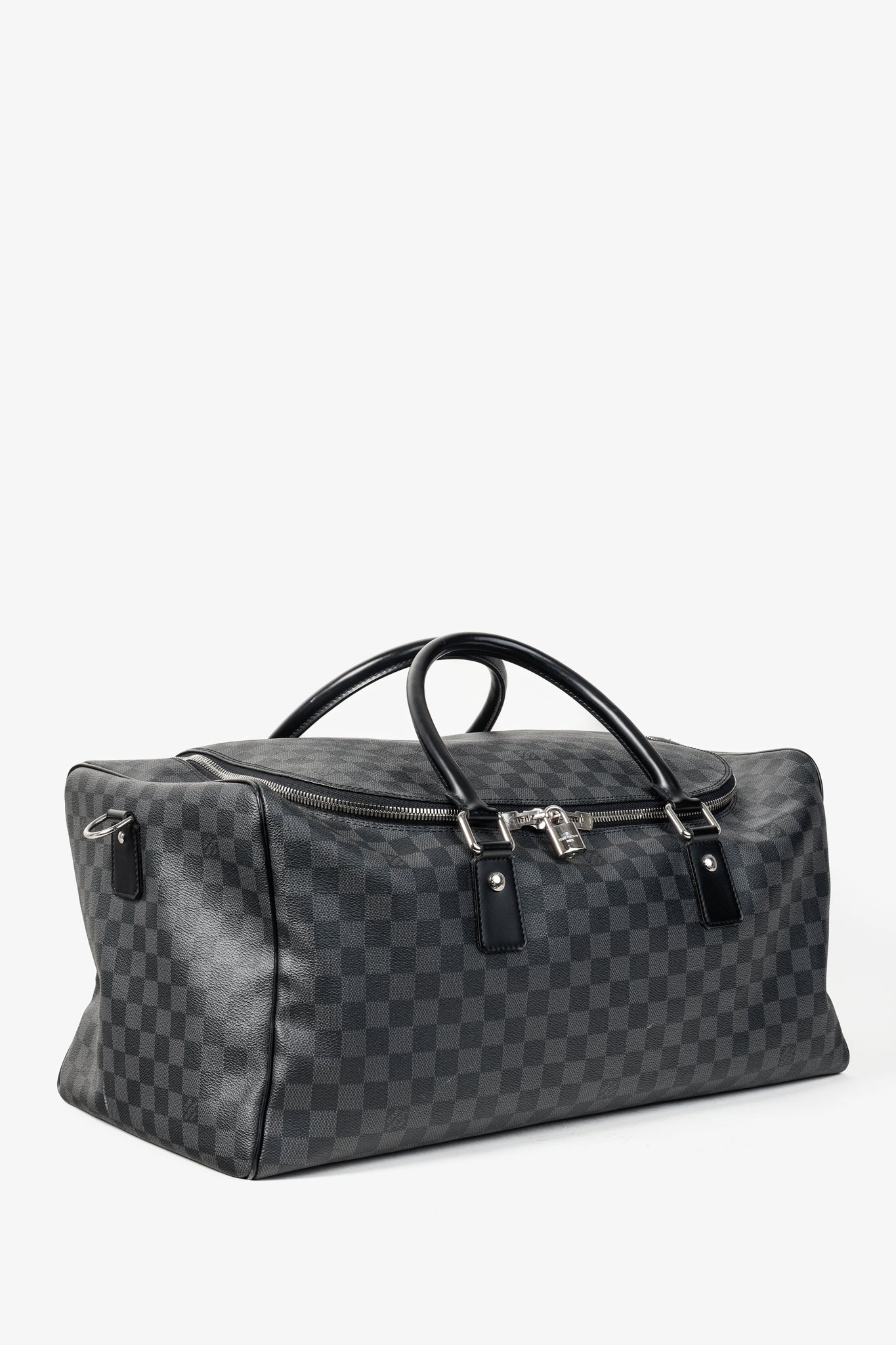 Louis Vuitton Roadster 50 Graphite Damier Coated Canvas Duffle Bag