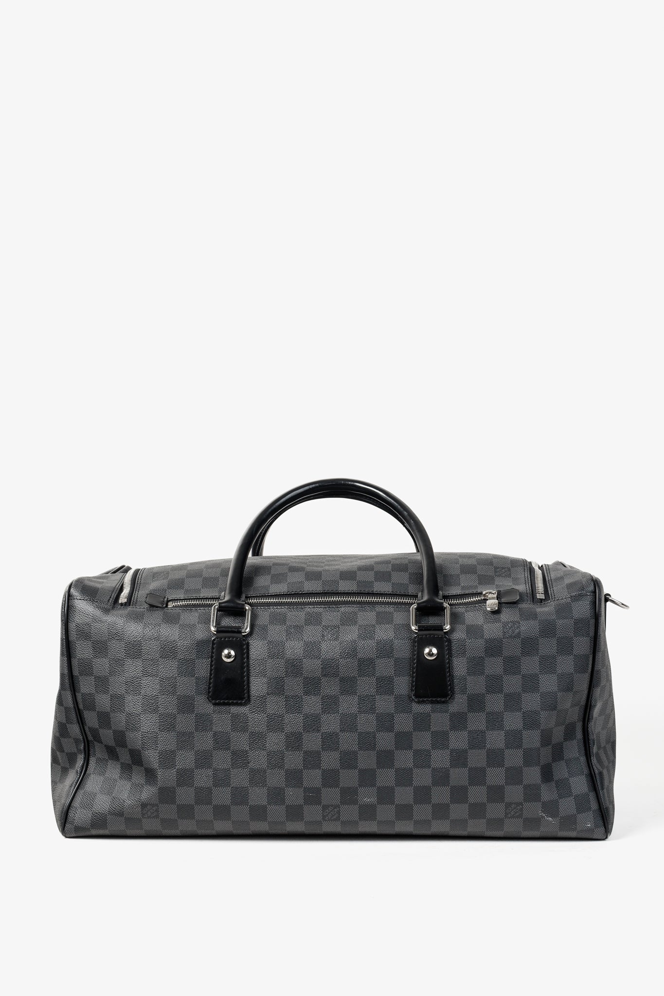 Louis Vuitton Roadster 50 Graphite Damier Coated Canvas Duffle Bag