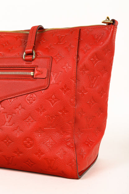 Louis Vuitton Lumineuse PM Orient Monogram Empreinte Tote Bag