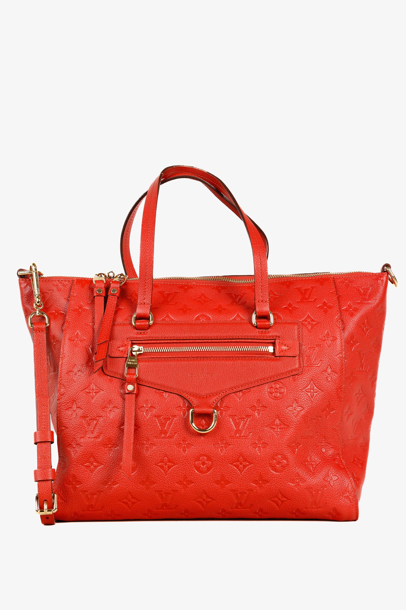 Louis Vuitton Lumineuse PM Orient Monogram Empreinte Tote Bag