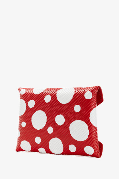 Louis Vuitton x Yayoi Kusama Kirigami Red Epi Dotted Pochette