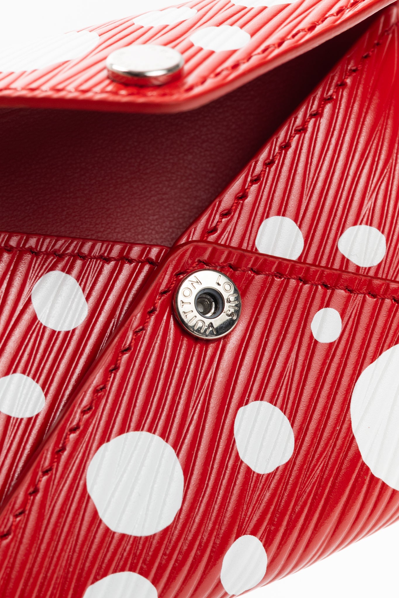 Louis Vuitton x Yayoi Kusama Kirigami Red Epi Dotted Pochette