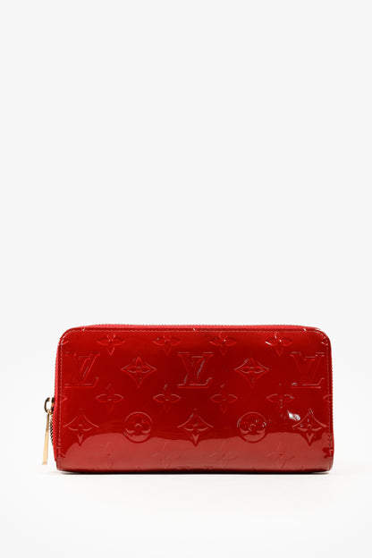 Louis Vuitton Vernis Pomme D'amour Zippy Wallet