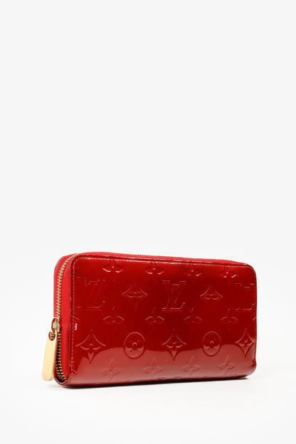 Louis Vuitton Vernis Pomme D'amour Zippy Wallet