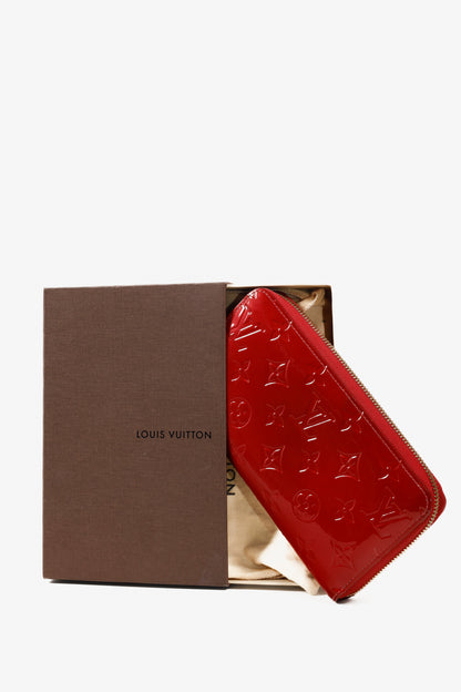 Louis Vuitton Vernis Pomme D'amour Zippy Wallet