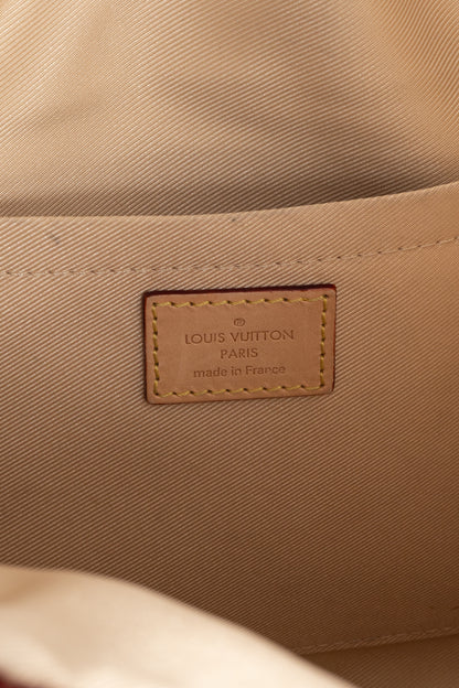 Louis Vuitton SS/15 Runway Cloud Clutch GM Burgundy Eelskin Foldover Bag