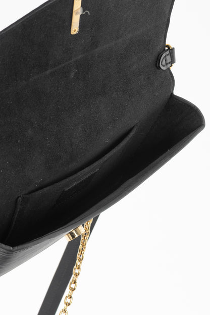 Louis Vuitton Padlock on Strap Black Epi Crossbody Belt Bag