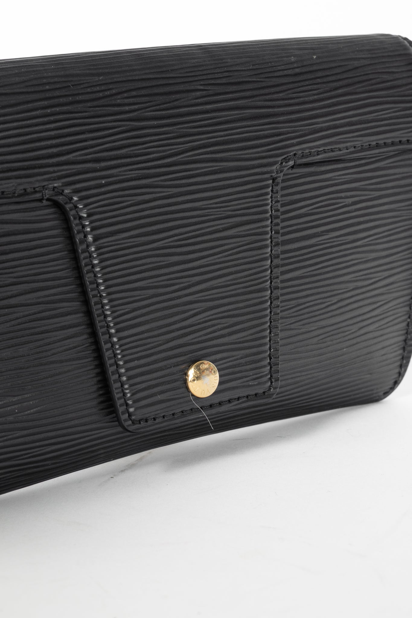 Louis Vuitton Padlock on Strap Black Epi Crossbody Belt Bag