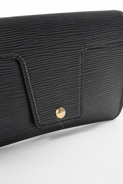 Louis Vuitton Padlock on Strap Black Epi Crossbody Belt Bag