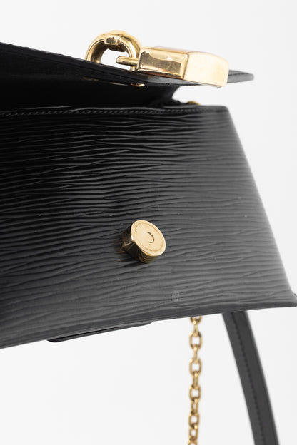 Louis Vuitton Padlock on Strap Black Epi Crossbody Belt Bag