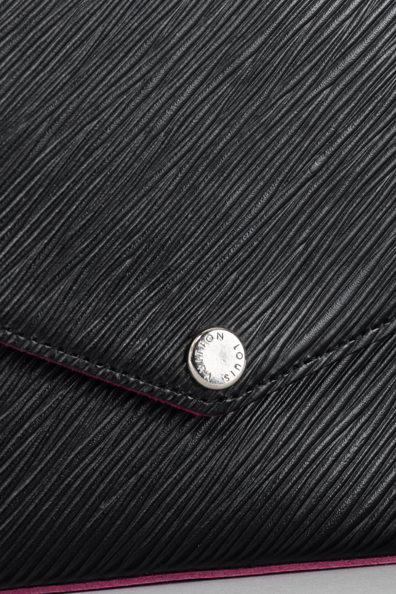 Louis Vuitton Felicie Noir & Fuchsia Epi Leather Pochette