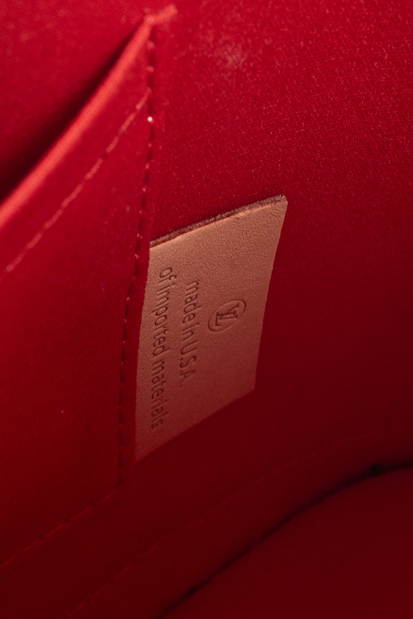 Louis Vuitton Alma BB Cerise Monogram Vernis Tote