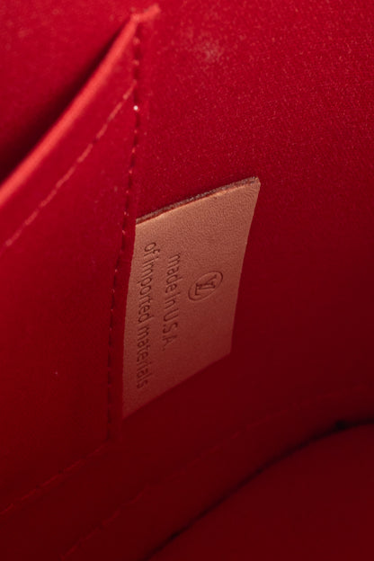Louis Vuitton Alma BB Cerise Monogram Vernis Tote