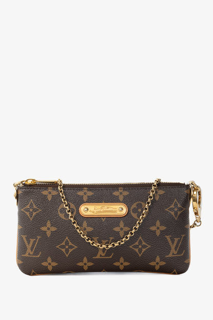 Louis Vuitton Milla MM Monogram Canvas Pochette