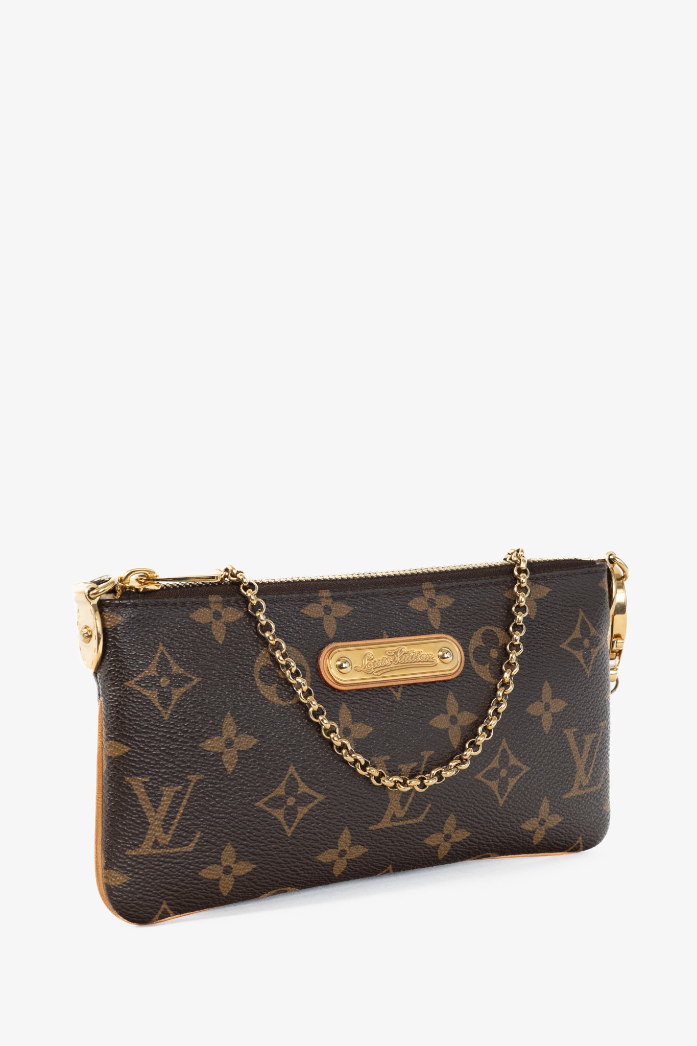 Louis Vuitton Milla MM Monogram Canvas Pochette