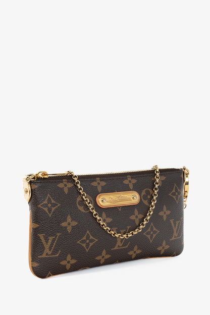 Louis Vuitton Milla MM Monogram Canvas Pochette