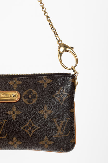 Louis Vuitton Milla MM Monogram Canvas Pochette