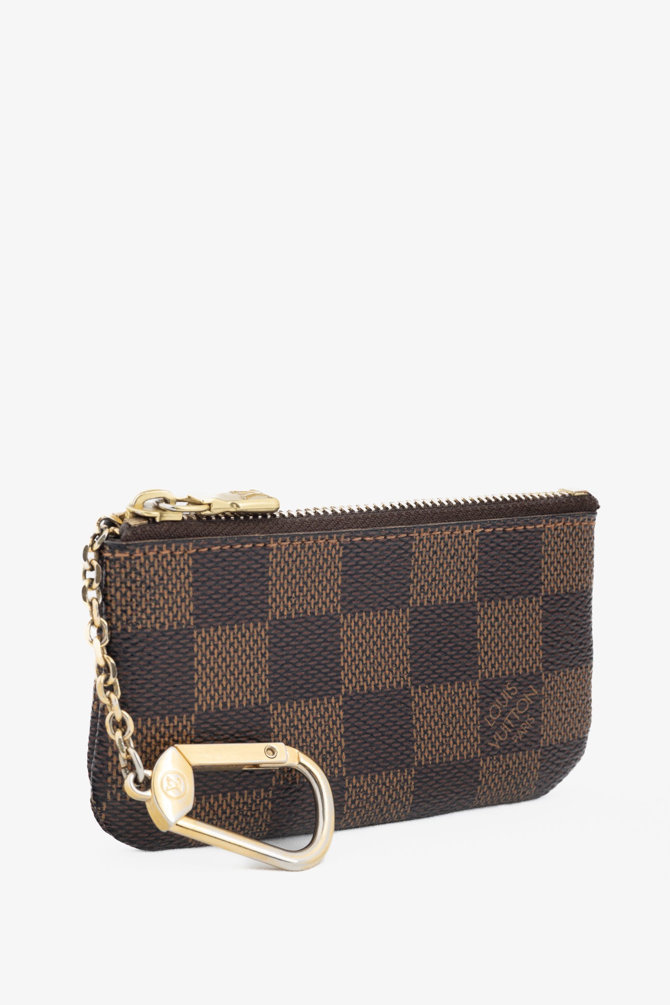 Louis Vuitton Damier Ebene Canvas Key Pouch
