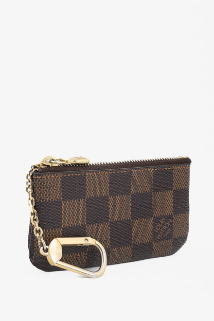 Louis Vuitton Damier Ebene Canvas Key Pouch