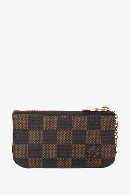 Louis Vuitton Damier Ebene Canvas Key Pouch