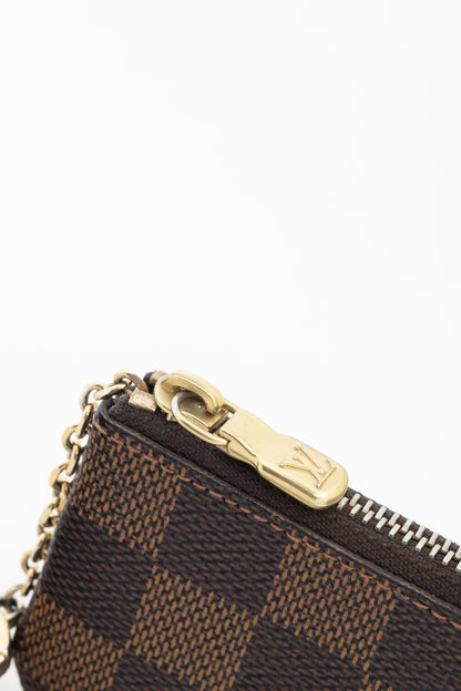 Louis Vuitton Damier Ebene Canvas Key Pouch