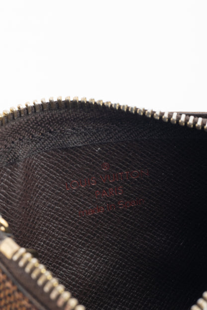 Louis Vuitton Damier Ebene Canvas Key Pouch