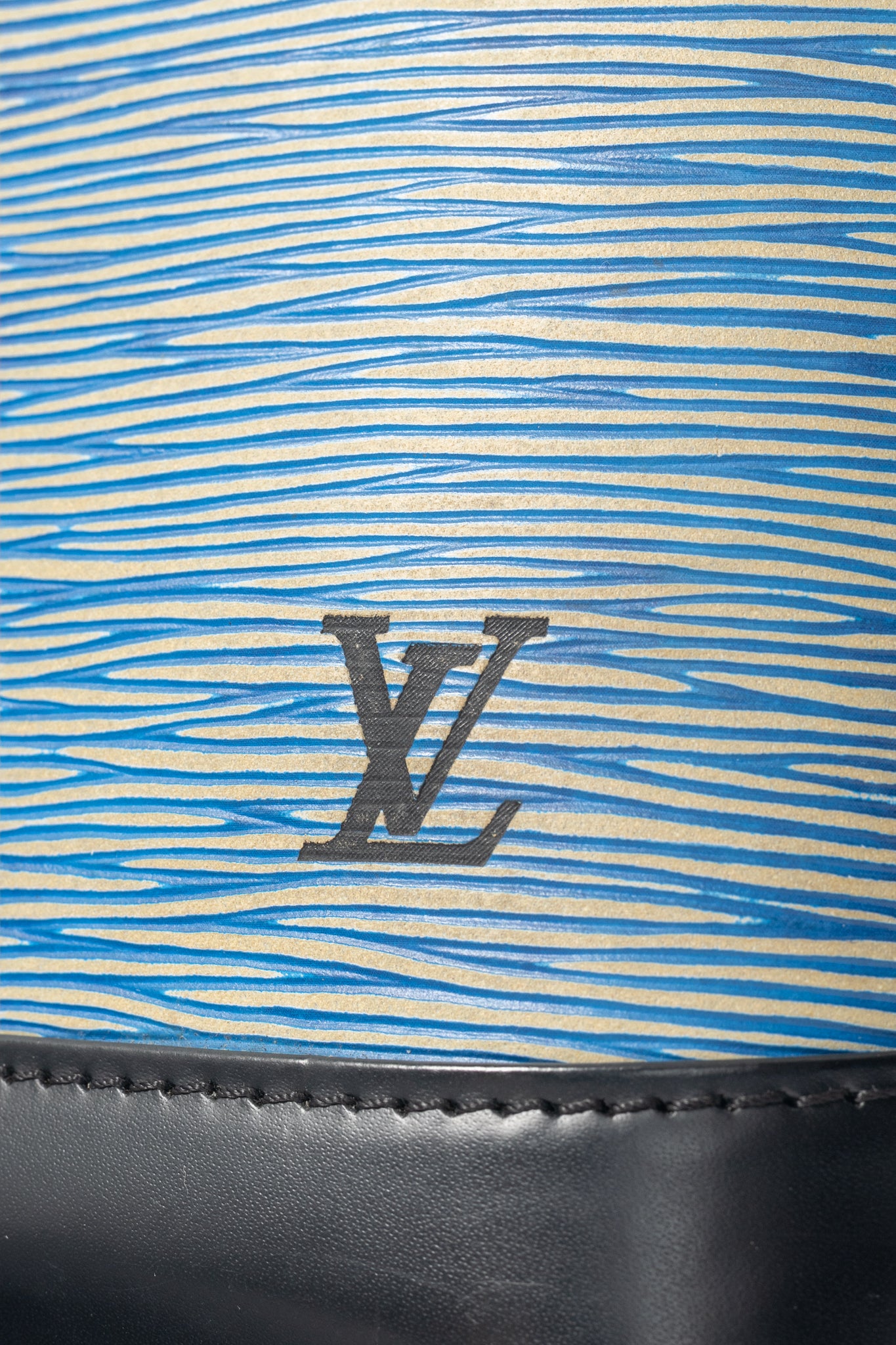 Louis Vuitton Alma BB Denim Epi Leather Tote