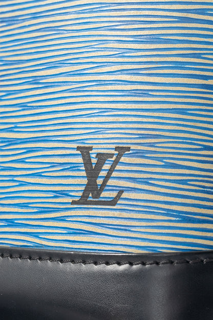 Louis Vuitton Alma BB Denim Epi Leather Tote