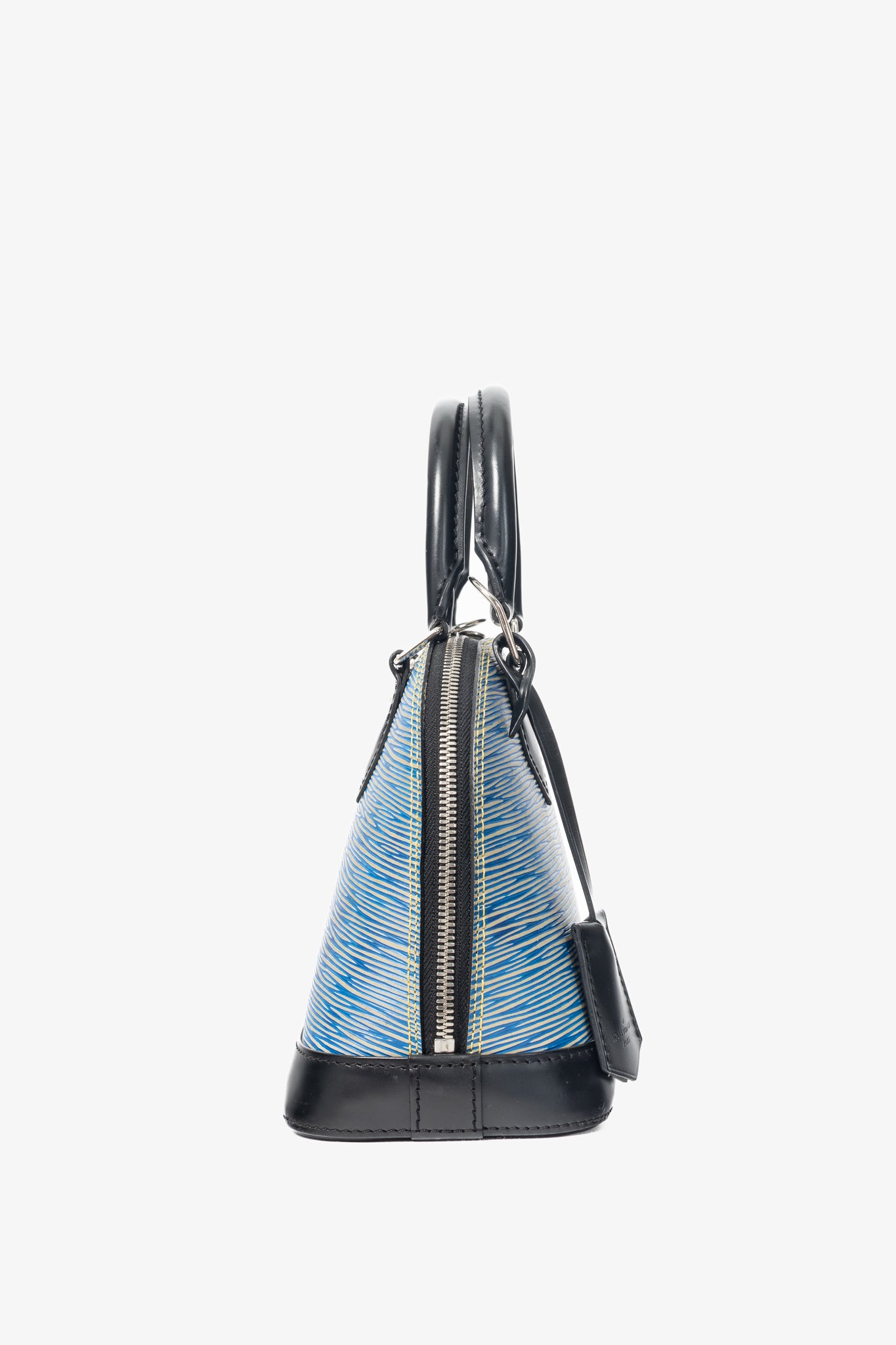 Louis Vuitton Alma BB Denim Epi Leather Tote