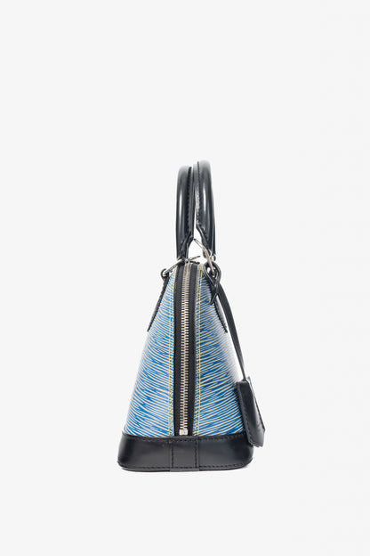 Louis Vuitton Alma BB Denim Epi Leather Tote