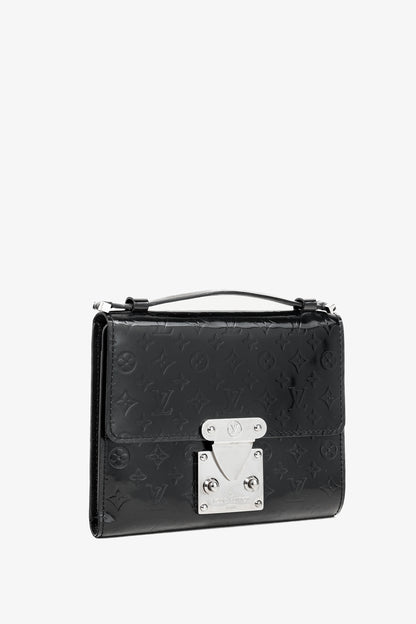 Louis Vuitton Anouchka PM Black Mini Monogram Glace Leather Wallet